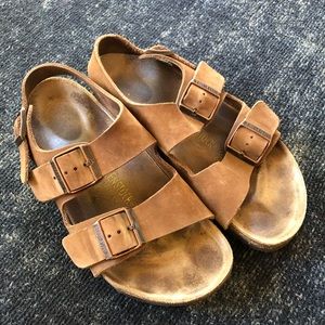 Brown Birkenstock size 39 8L/6M